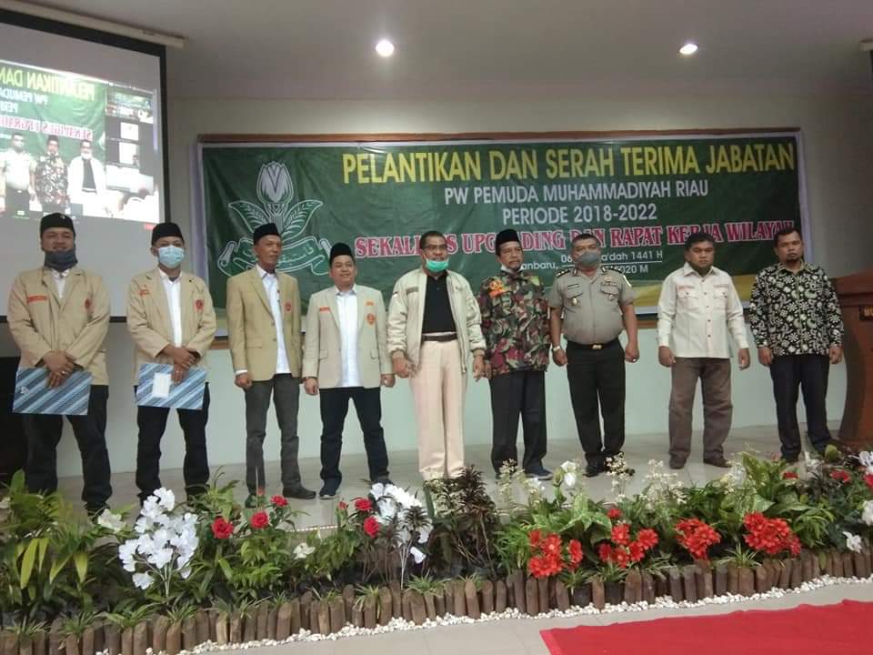 Pemuda Muhammadiyah Riau Dilantik Ketua Umum Cak Nanto Secara Virtual