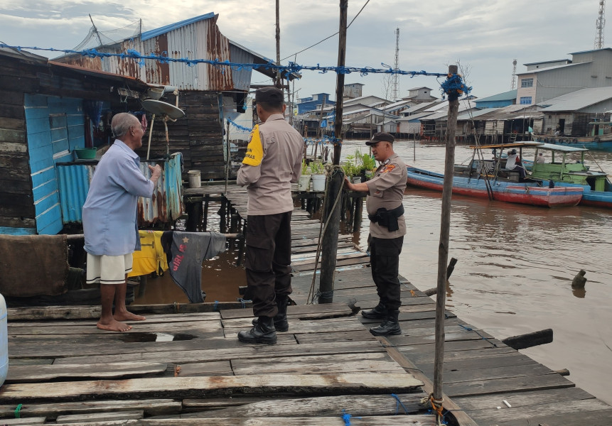 Nelayan Pesisir Inhu Respon Positif Sosialisasi Cooling System oleh Polsek Concong