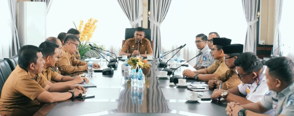 Pjs Bupati Kuansing Terima Kunjungan Jasa Raharja Bahas Kepatuhan Pembayaran Pajak