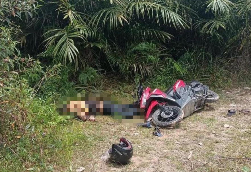 Tragedi Berdarah di Danau Buatan Rumbai, Satu Pemuda Tewas Tergeletak di Jalan