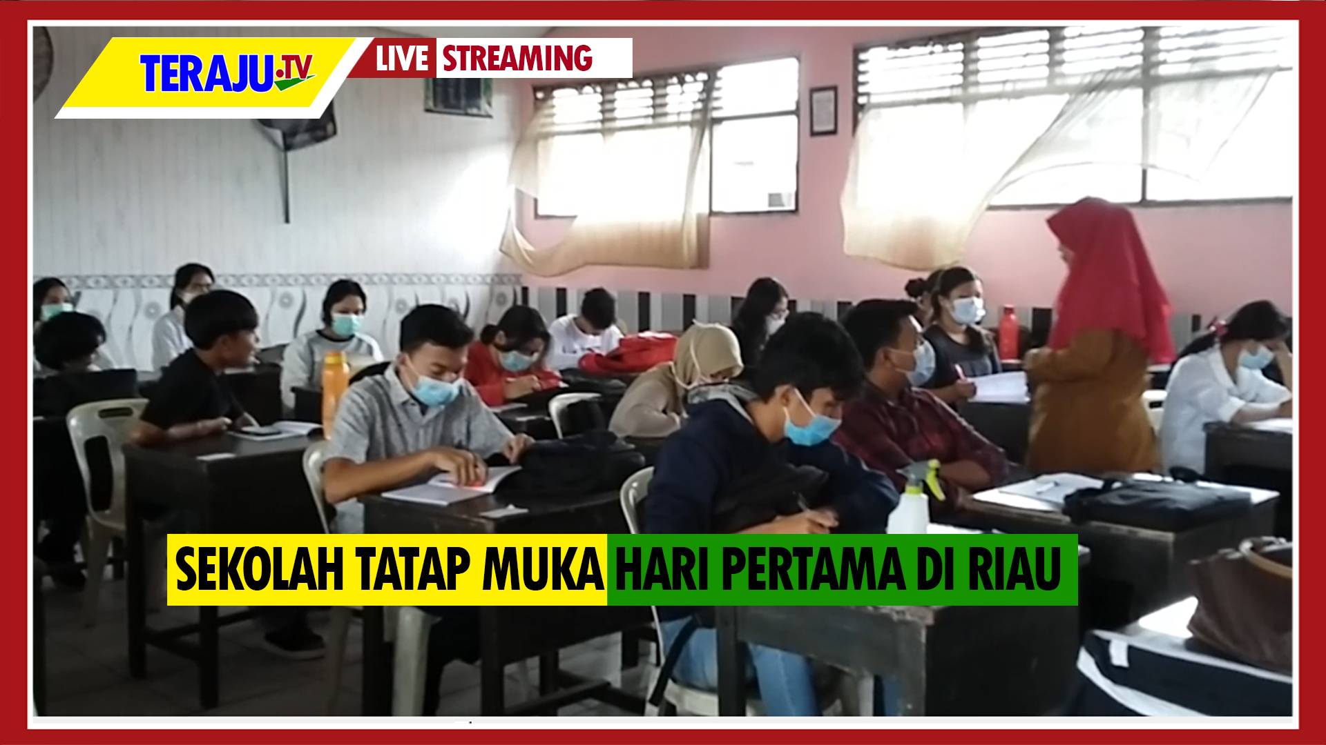 SMA Tri Karya Bhakti Gelar Sekolah Tatap Muka, Terapkan Prokes Covid-19