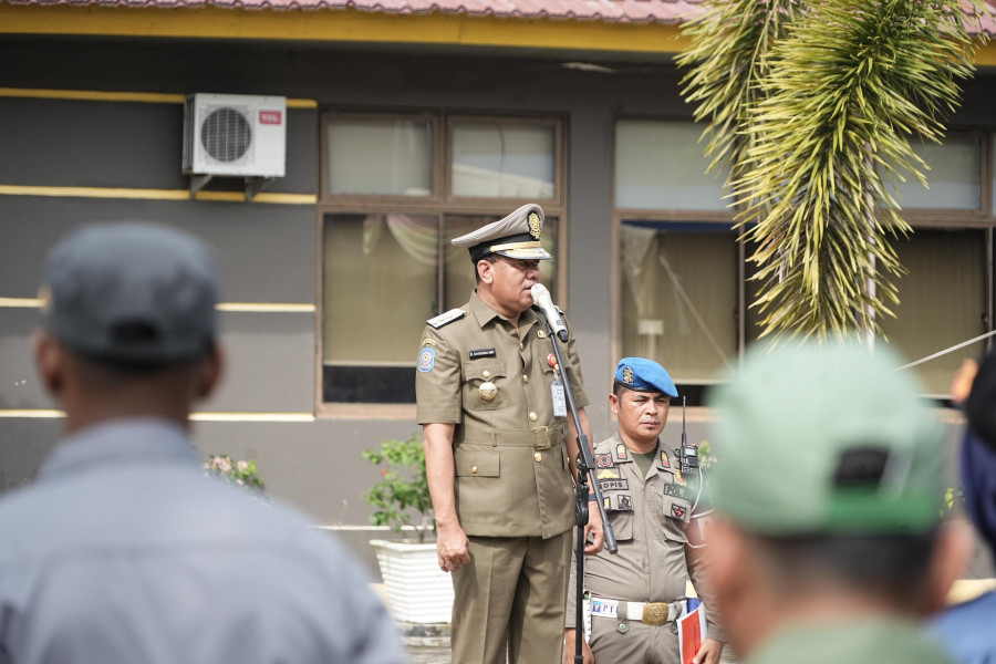 Bupati Kuansing Tegaskan Trantibumlinmas Punya Peran Penting Sukseskan Pilkada 2024