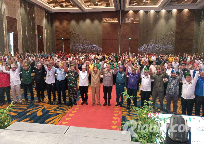 Deklarasi Pemilu Damai 2024, Polda Riau Terapkan Strategi Cooling System