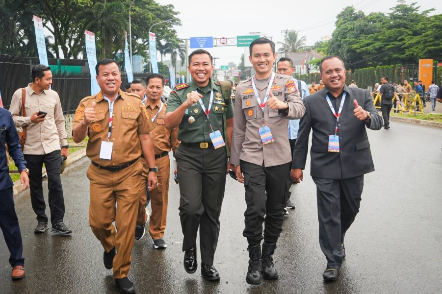 Bupati Kuansing Hadiri Rakornas Pemerintah Pusat dan Daerah Tahun 2026 di Bogor