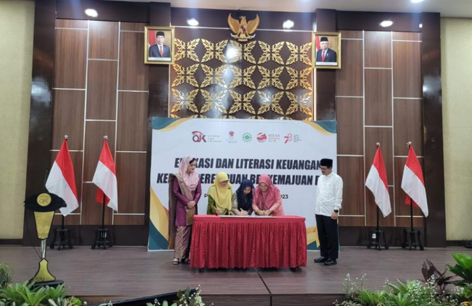 BEI dan Perempuan Berkemajuan Riau Tandatangani Kesepahaman Komitmen Bersama Pencanangan Literasi dan Edukasi Pasar Modal