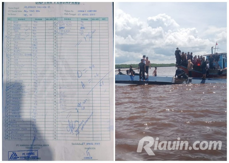 Berikut Daftar Korban Selamat dan Meninggal Speedboat Terbalik di Inhil