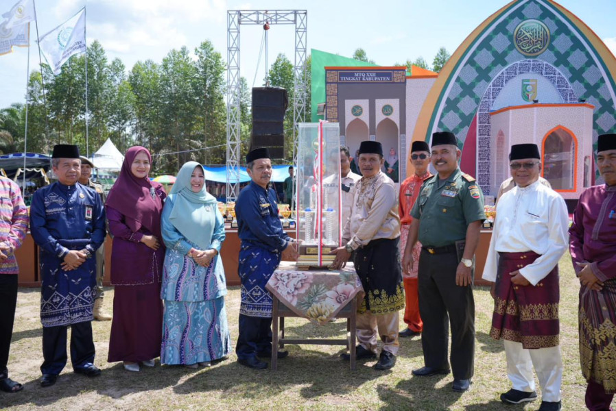 Kecamatan Inuman Raih Juara Umum pada MTQ 2024