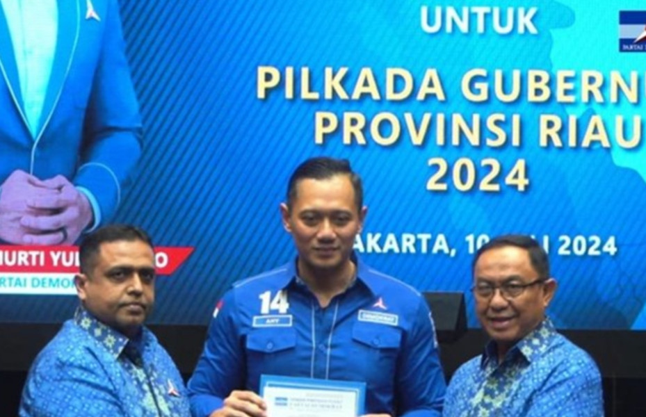 Demokrat Resmi Usung Nasir - Wardan di Pemilihan Gubernur Riau 2024