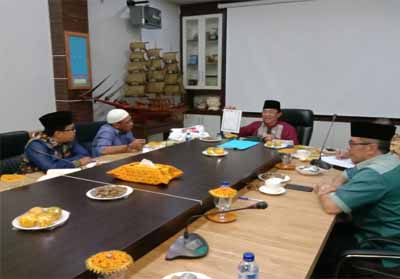 Dandim 0314/Inhil Kunjungi Kantor Bupati Inhil Bahas Agenda Tahun 2019
