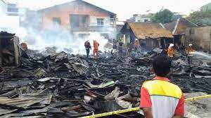 Kampung Dalam Pekanbaru Membara, 12 Rumah Hangus Terbakar