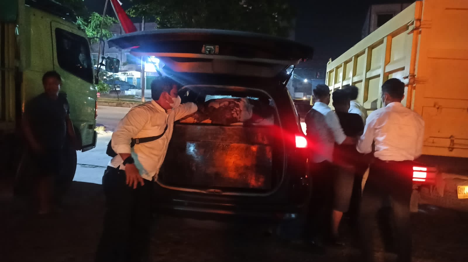 Gunakan Tangki Bodong Isi BBM Subsidi, Supir Pajero Sport di Pekanbaru Ditangkap