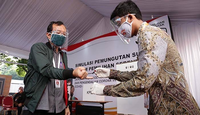 79.241 Petugas KPPS di Pilkada 2020 Reaktif Corona, 10.087 Isolasi Mandiri
