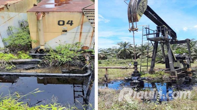 Ratusan Barel Minyak Mentah Tumpah di Rohul, PT SPR: Itu Bekas PT SPE
