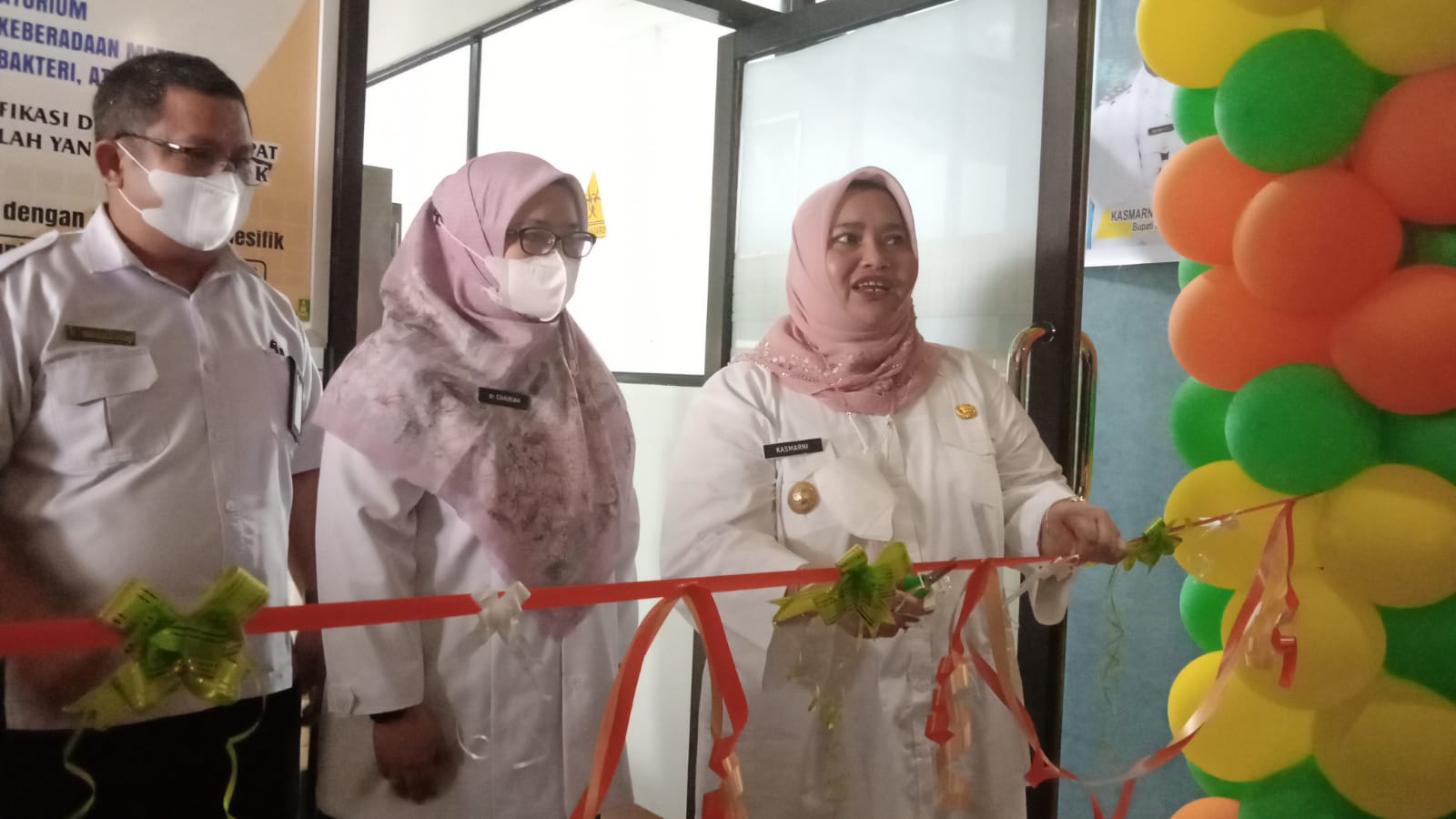 Bupati Bengkalis Resmikan Penggunaan Laboratorium PCR RSUD Mandau