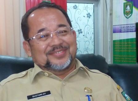 Bupati Inhil Hadiri Silahturrahmi Bersama Guru SMA / SMK Se-Inhil, Gubernur Riau video call.