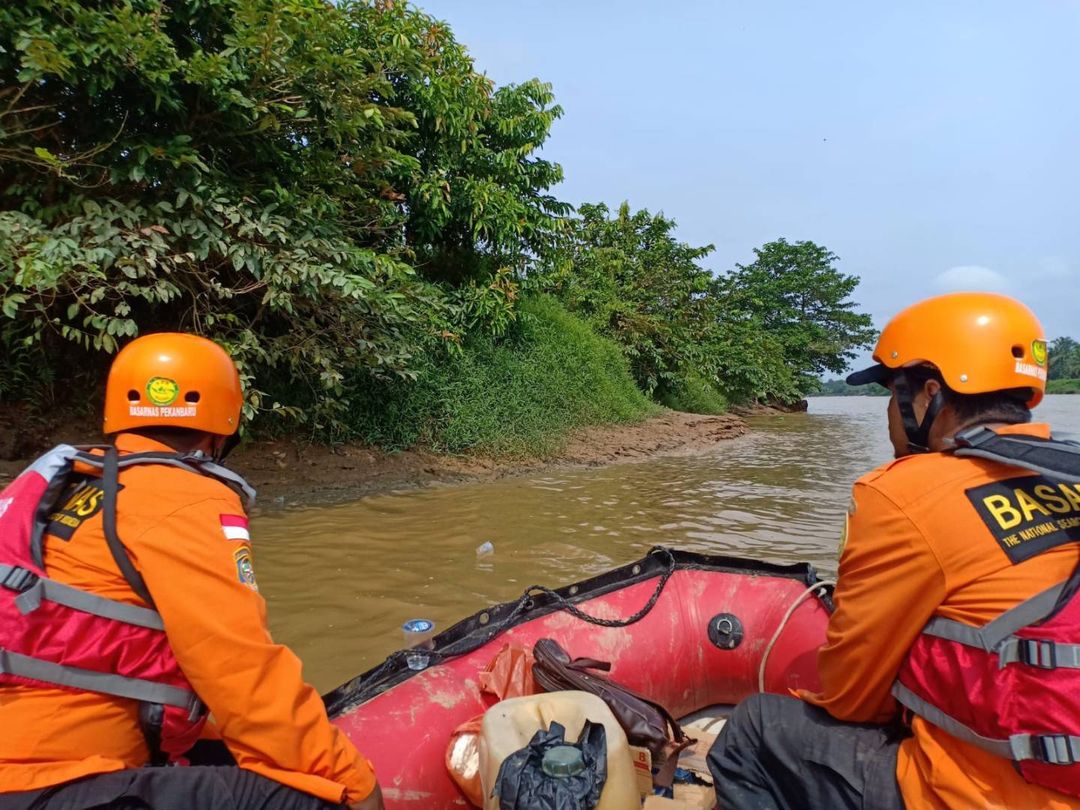 4 Hari Pencarian, Bocah Tenggelam di sungai Kampar Belum Ditemukan