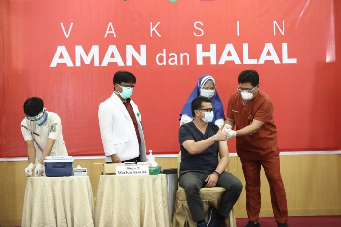 Capaian Vaksinasi di Riau 60,37 Persen, Pekanbaru Tertinggi