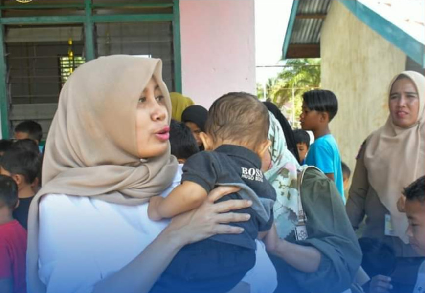 Ketua TP-PPK Kabupaten Kampar Minta Ibu Hamil Rutin Periksakan Kandungan Demi Cegah Stunting