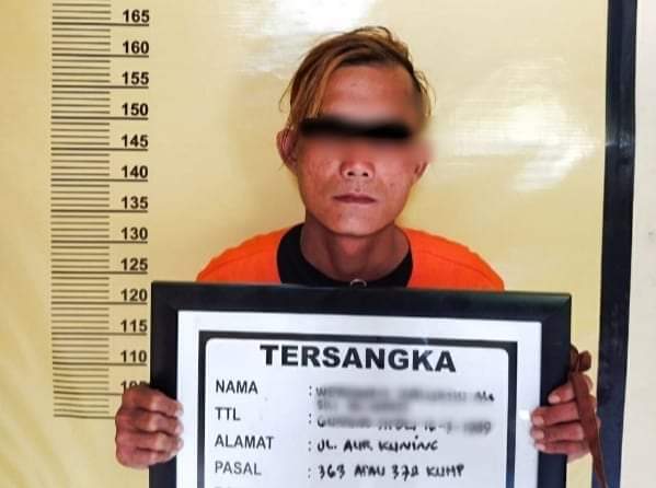 Duplikatkan Kunci, Pencuri Mio Sporty Ditangkap Polisi di Depan MTQ Pekanbaru