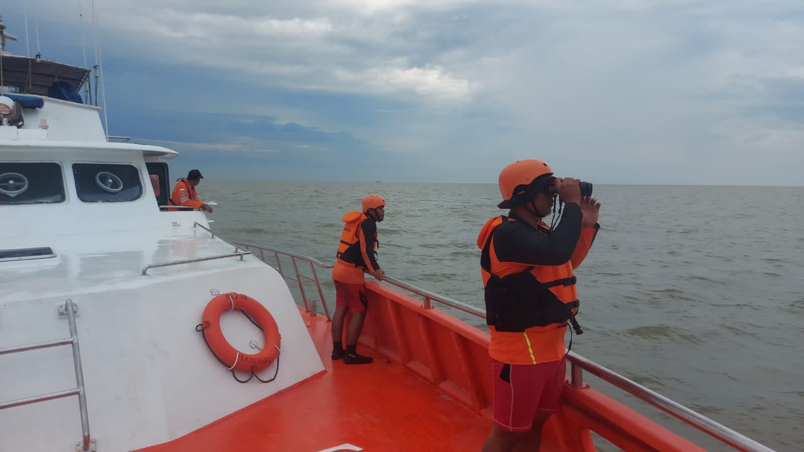 Tim SAR Cari Warga Malaysia Tenggelam di Perbatasan Perairan Pulau Undan