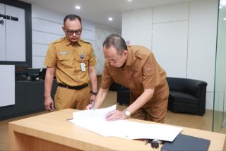 Supriyadi Resmi Pimpin Diskominfotik Riau, Tekankan Efisiensi Fiskal