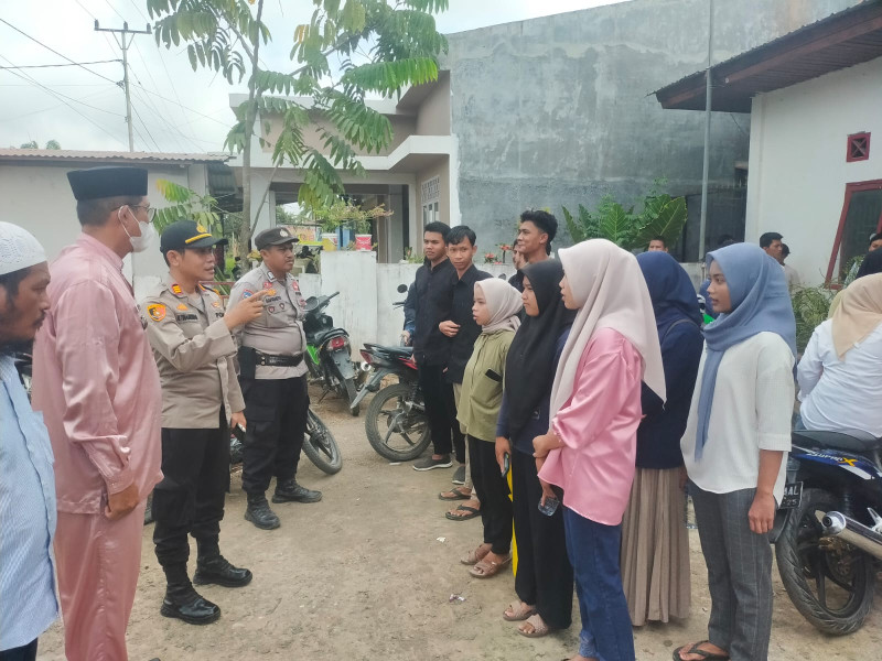 Polisi Gandeng Karang Taruna Sungai Kubu Sosialisasikan Pemilu Damai
