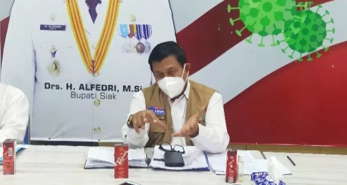 Selama Pandemi, Kasus Positif Corona di Siak Capai 2.524 Orang dan 65 Meninggal Dunia