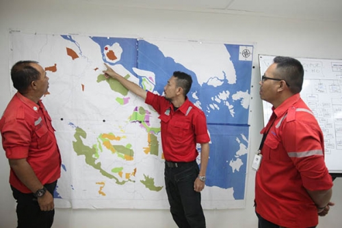 Fert RAPP Siaga Karhutla serta Aktifkan Patroli Darat dan Udara