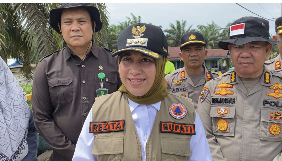 Total 86 Desa di 14 Kecamatan Indragiri Hulu Terendam Banjir