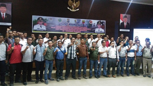PT RAPP Hadiri Pembentukan Klaster Penanganan Karhutla Kabupaten Pelalawan