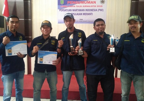 PWI Meranti Umumkan Pemenang Lomba Karya Tulis Jurnalistik 2018