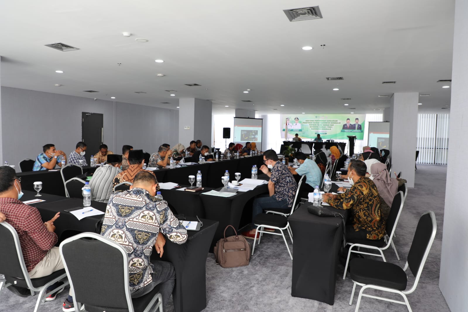 Bupati Bengkalis Buka Acara Asistensi Penyusunan Ranperda tentang PDRD