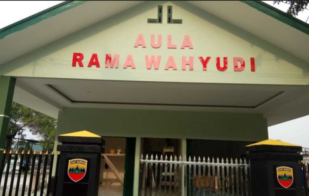 Rama Wahyudi Diabadikan Jadi Nama Gedung Aula Denpal 1/4 Pekanbaru