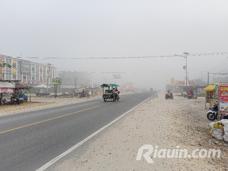 Jarak Pandang di Kota Pekanbaru 400 Meter, Ini Penjelasan BMKG