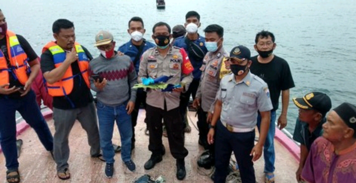 Puing-puing Sriwijaya Air Ditemukan di Perairan Kepulauan Seribu