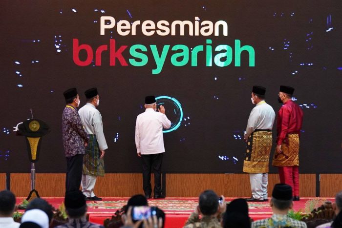 Bank Riau Kepri Resmi Berbentuk Syariah, Ini Pesan Wapres Ma'aruf Amin