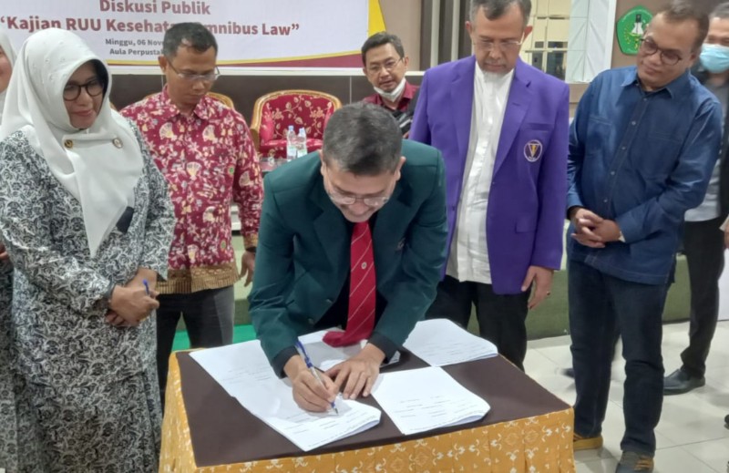 5 Organisasi Medis di Riau Tolak Penghapusan UU Profesi dalam RUU Omnibus Law