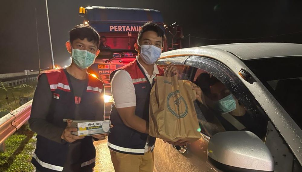 Antisipasi Kecelakaan, Operasi Ngantuk di Jalan Tol Pekanbaru-Dumai