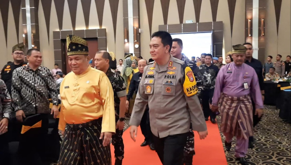 Polda Riau Gelar Rapim TNI-Polri, Ini yang Dibahas