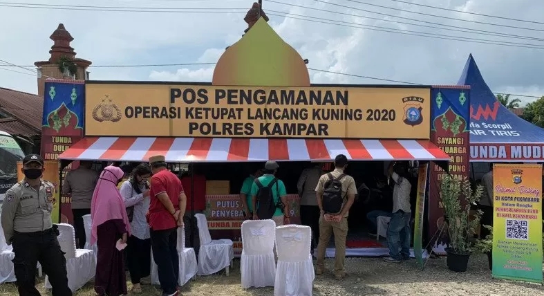 Cegah Warga Mudik, Polda Riau Siagakan 60 Pos Pengamanan 