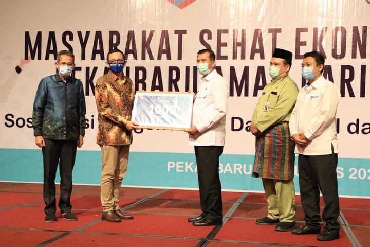 Cegah Corona, Pemko Pekanbaru Terima Bantuan Alat Rapid Test
