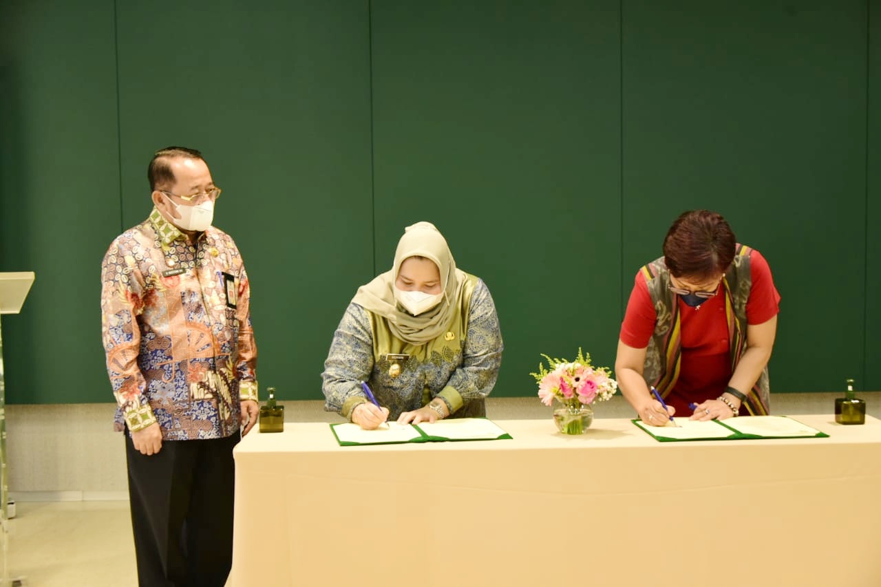 MoU dengan Tanoto Foundation Upaya Tingkatkan Kualitas Pendidikan Dasar di Bengkalis