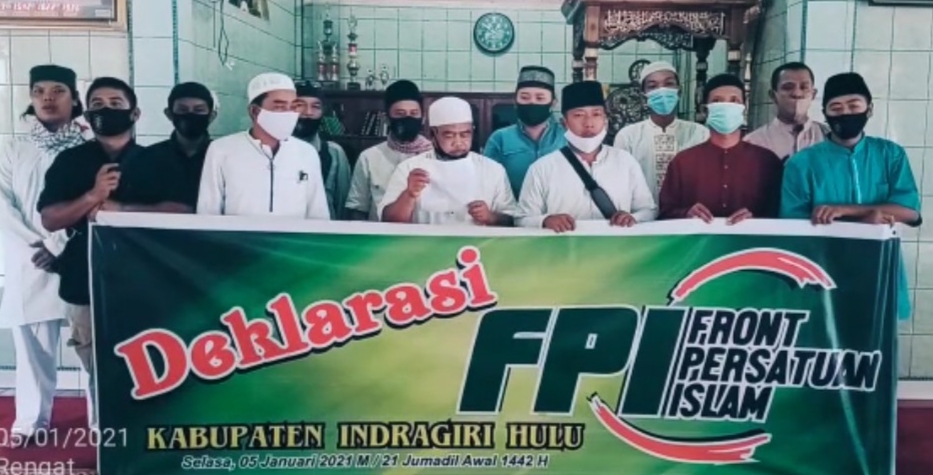Pertama di Riau, Front Persatuan Islam Deklarasi di Inhu