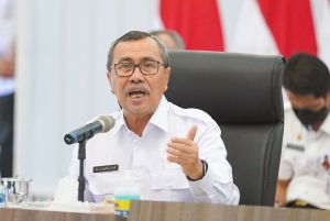 Pertama Kali Terjadi di Riau, Gubernur Syamsuar Ditolak Datang ke Meranti
