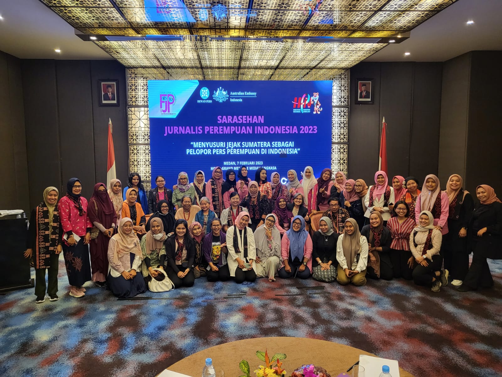 FJPI Kupas Perempuan Bergerak Sebagai Penyokong Perjuangan Kaum Perempuan di HPN 2023 Medan