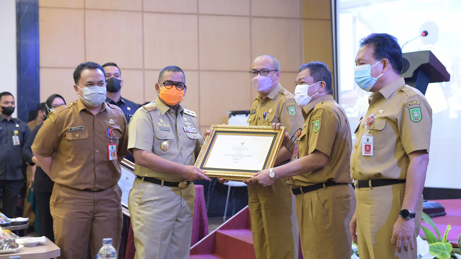 Diskominfotik Riau Raih Penghargaan Terbaik Kedua dari Inspektorat
