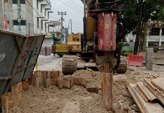 Bulan Ini, Perbaikan Jalan Rusak di Sekitar Proyek IPAL Pekanbaru Ditargetkan Rampung