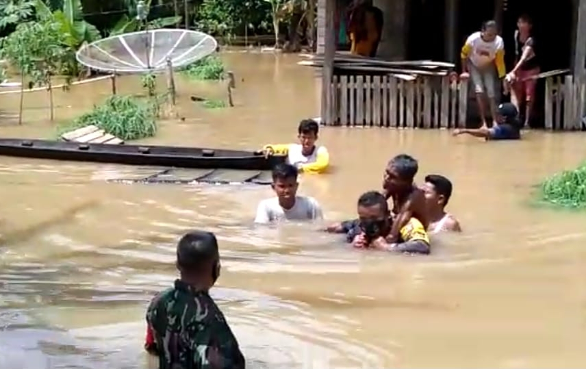 Begini Kondisi 14 Kecamatan di Inhu yang Terendam Banjir