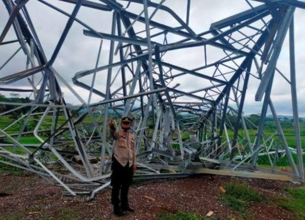 Besi Penyangga Tower PLN Dicuri, Listrik di Pekanbaru dan Kampar Padam