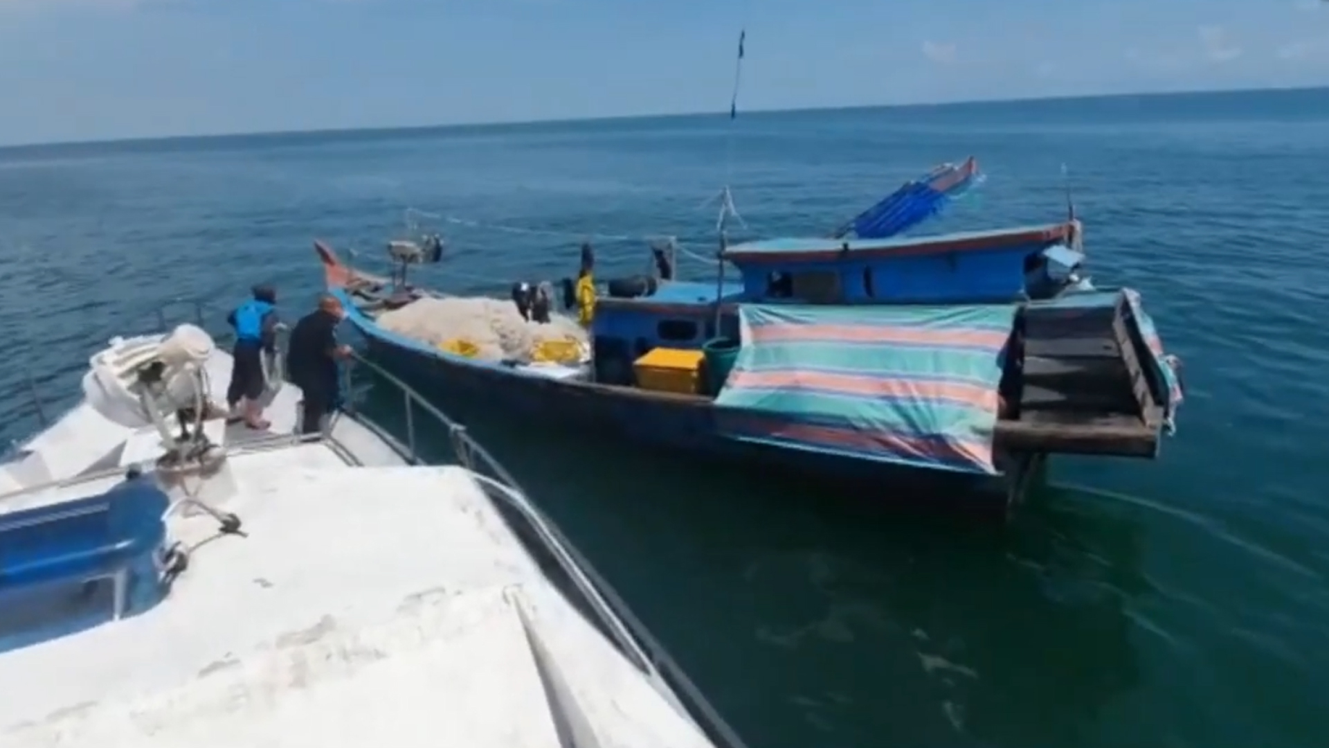Gunakan Pukat Harimau, Tim Gabungan Periksa 30 Kapal Nelayan di Perairan Riau